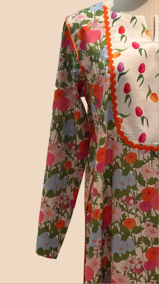 Sey Shells Floral Jalabiya