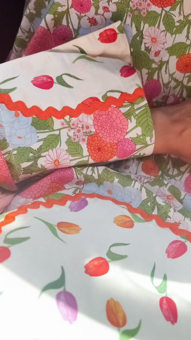 Sey Shells Floral Jalabiya